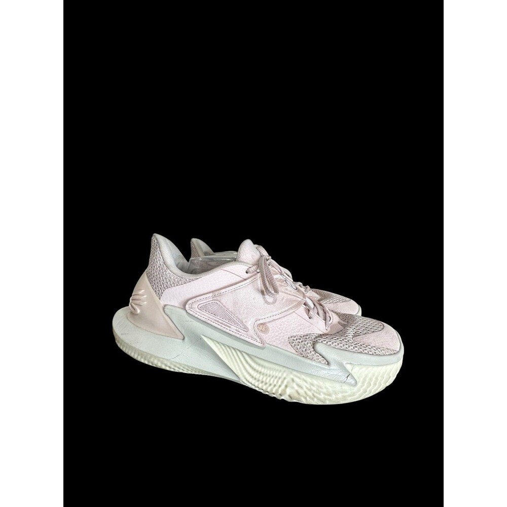 Under Armour Curry Fox 2 Reign Rose Pink Sneakers Lace Up Big Tall Mens Size 14